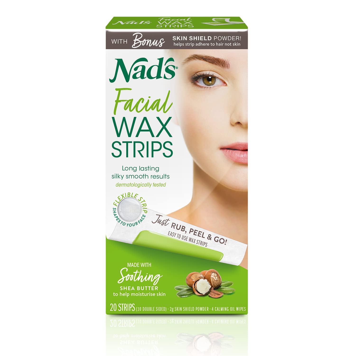 Nad's Facial Wax Strips –