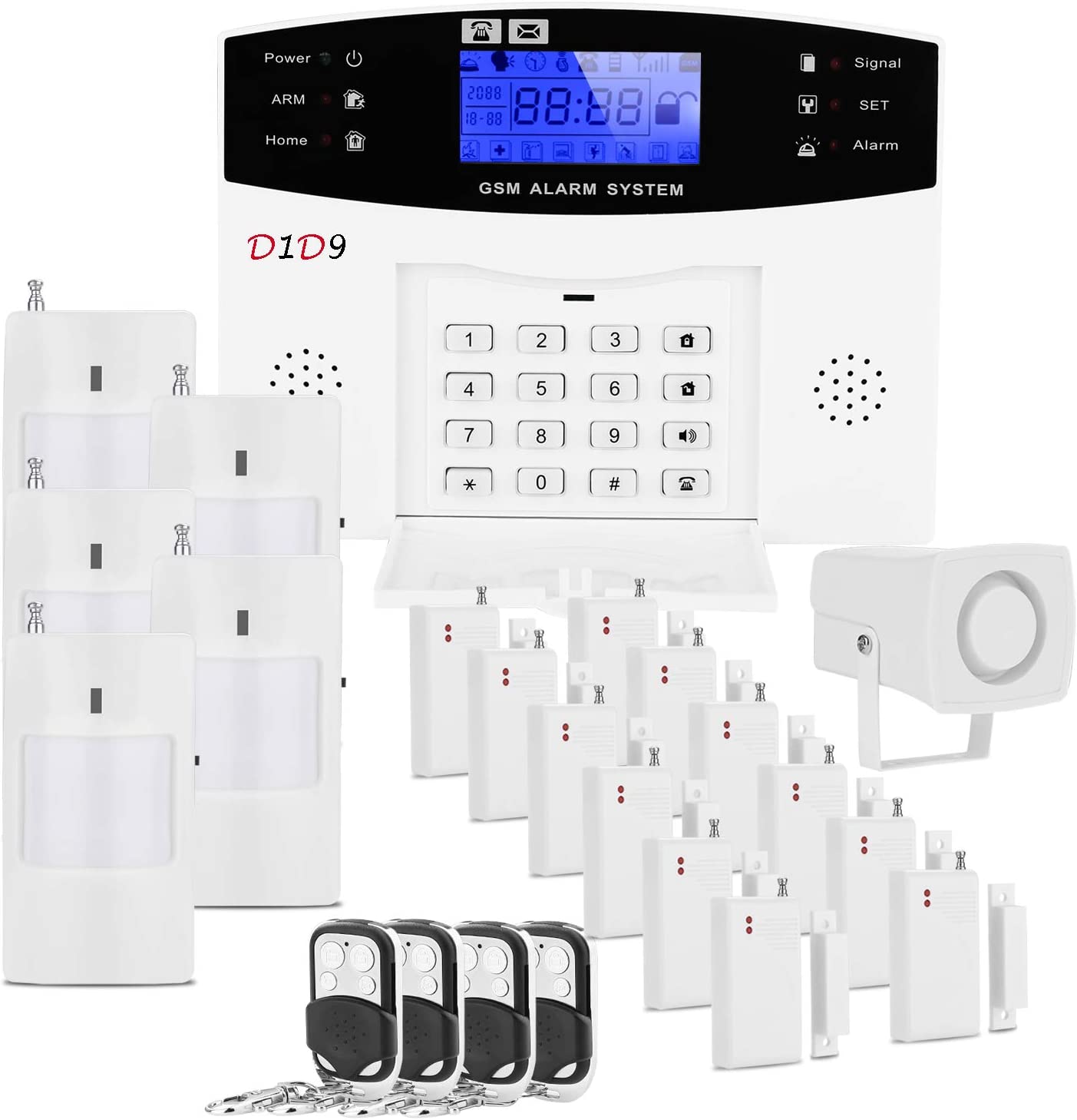 D1D9 Home Burglar Alarm System