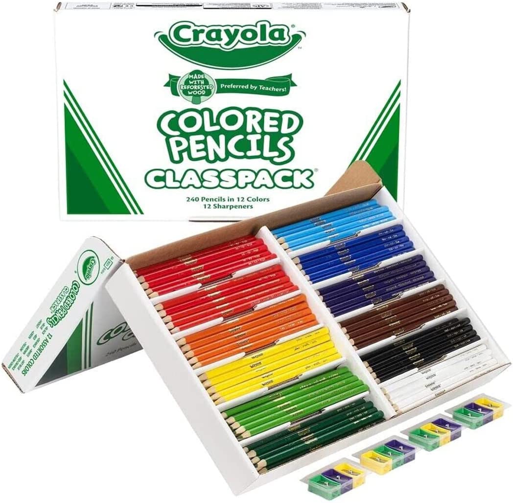 Crayola Colored Pencils Classpack,