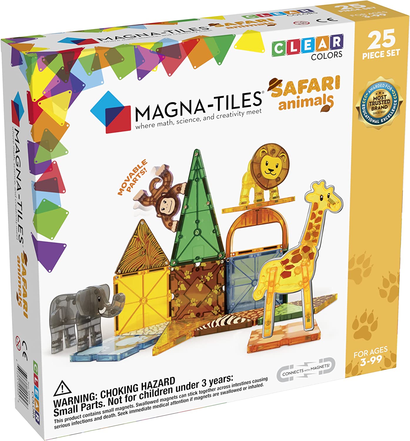 Magna Tiles® Safari Animals 25