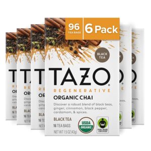 TAZO Tea Bags, Black Tea, Regenerative